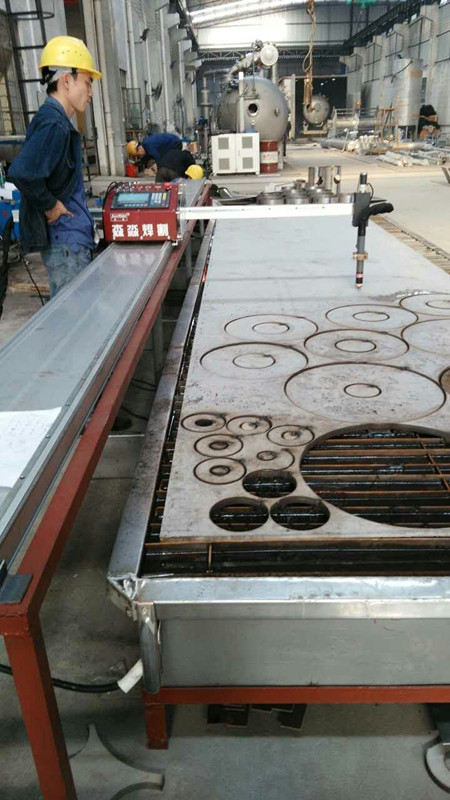 CUT200數控切割現場